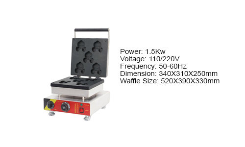 Waffle Maker Mikey Mouse